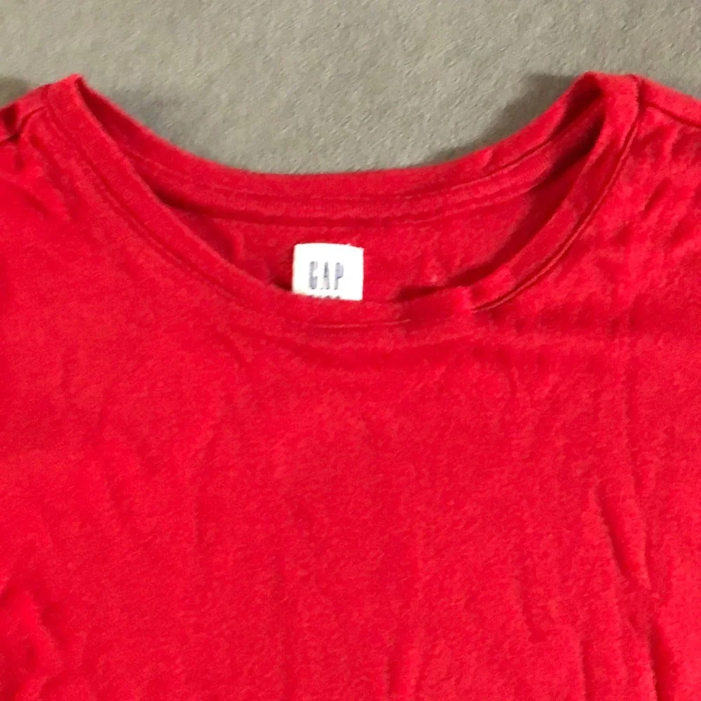 Gap Kids Dress Girls Size XL 12 Red White‎ Hearts Long Sleeve